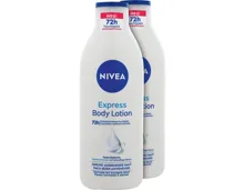 Nivea Body Lotion Express Feuchtigkeit 2 x 400 ml
