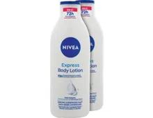 Nivea Body Lotion Express Feuchtigkeit 2 x 400 ml