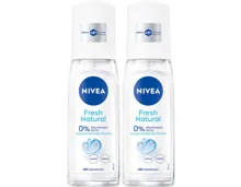 Nivea Deo Fresh Natural Vapo Female 2x 75ml