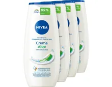 Nivea Duschgel Creme Aloe 4 x 250 ml
