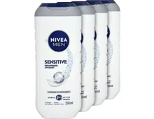 Nivea Duschgel Men Sensitive 4 x 250 ml