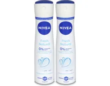 Nivea Fresh Natural Deo Aero Female 2x 150ml