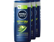 Nivea Men Pflegedusche Energy 3 x 250 ml