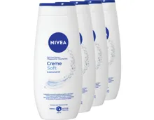Nivea Pflegedusche Creme Soft 4 x 250 ml