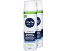Nivea Rasiergel Sensitive 2 x 200 ml