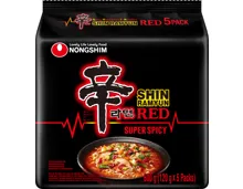 Nongshim Instant Noodle Soup Shin Red Super Spicy
