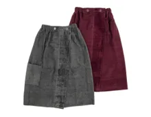 NOVITESSE Saunatuch, Kilt Velour, Frauen Kilt