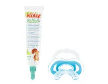 Nûby Zahnungsgel + Zahnungshilfe Gum-eez ab 4+ Monate
