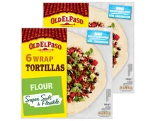 Old El Paso Flour 6 Wrap Tortillas 2x 350g