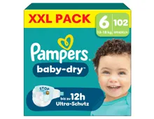 Pampers Baby Dry Gr.6 XXL Pack 102 Stück