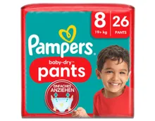 Pampers Baby-Dry Pants Grösse 8, 26 Windeln