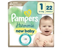 Pampers Harmonie Grösse 1 Newborn 2-5kg 22 Stück