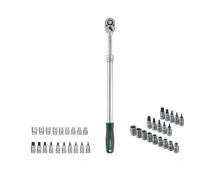 Parkside® Teleskopratsche/Steckschlüssel-Set, 19-tlg.