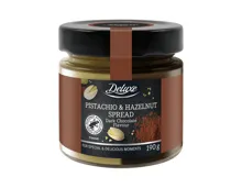 Pistaziencreme mit Schokolade