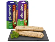 Planted vegane Alternative zu Bratwurst Herbs 2x 180g