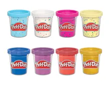 Play-Doh Konfetti-/Schimmer-Knete, 4er-Set