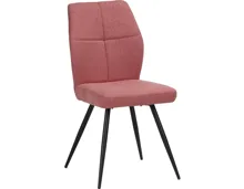 Polsterstuhl Betsy Stoff rosa