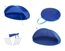 Pop-up-Strandmuschel