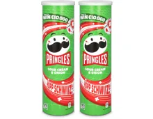 Pringles Sour Cream and Onion 2x185g