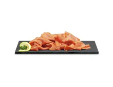 Rauchlachs Scotland geschnitten
