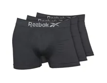 Reebok Herren-Boxershorts 3er-Pack S, schwarz