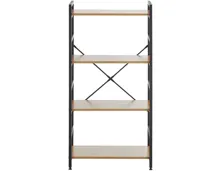 Regal Cori Wildeiche Furnier 60 x 117 x 34 cm