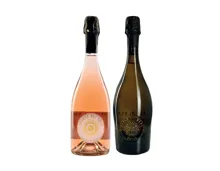 Rosato del Sole Spumante Dry / Perla di Neve Cuvée Spumante