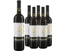 Salice Salentino DOP Rosso Vecchia Torre 6x 75cl (2021) – Rotwein, Italien (0.75l)
