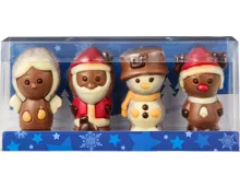 Schokoladen-Weihnachtsfiguren