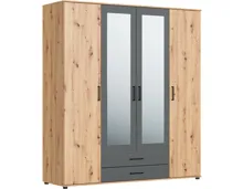 Schrank Bianca II, 4-türig, 182 x 201 cm artisan