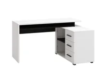 Schreibtisch Arhimed Dekor weiss 137,5 x 75 x 101,5 cm
