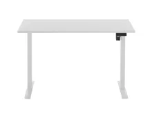 Schreibtisch Up and Down Dekor weiss 120 x 72-116 x 60 cm, höhenverstellbar