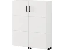 Schuhschrank Islay 92 x 113 cm weiss