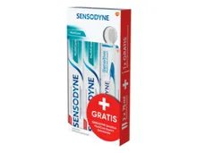 SENSODYNE Multicare Zahnbürste und Zahnpasta