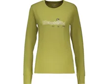 Sherpa Damen-Langarmshirt Manthali XS, grün