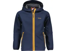Sherpa Makalu Kinder Softshelljacke dunkelblau