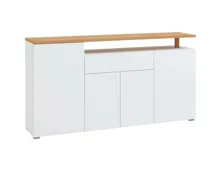 Sideboard Aterno Dekor weiss 180 x 94 x 40 cm
