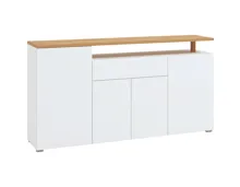 Sideboard Aterno Dekor weiss 180 x 94 x 40 cm