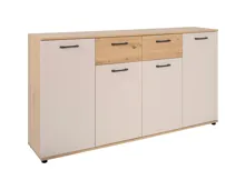 Sideboard Nori, Dekor Artisan Eiche/Kaschmir, 160 x 85.5 x 35 cm