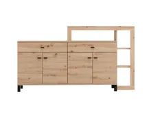 Sideboard Skara Dekor Eiche Artisan 180 x 100 x 35 cm