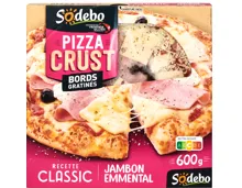 Sodebo Pizza Crust Classic Schinken Emmentaler