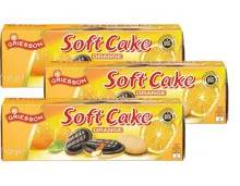 Soft Cake-Orange oder -Himbeer im 3er-Pack