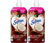 Softlan Kokos & weisse Blumenduft 59 Waschgänge 2x 1.3l