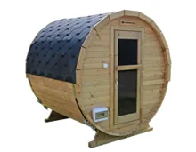 SONNENKÖNIG Fasssauna Thermo Pinie 4