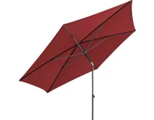 Sonnenschirm Goodsun, Ø 260 cm, bordeaux