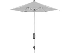 Sonnenschirm Knirps 206 cm hellgrau