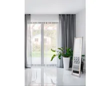 Standspiegel Hermine 40 LED-Glitzerrahmen