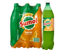 Sumol Getränk mit Fruchtsaft und Fruchtfleisch
