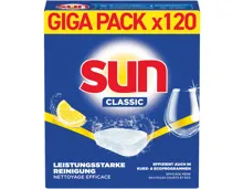 Sun 1 in 1 Lemon 120 Geschirrspültabs