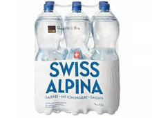 Swiss Alpina Blau Mineralwasser mit Kohlensäure 6x1,5l
